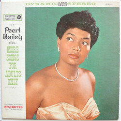 Pearl Bailey More Songs For Adults Only Vinyl LP USED