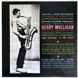 Gerry Mulligan The Genius Of Gerry Mulligan Vinyl LP USED