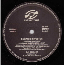 CJ Bolland Sugar Is Sweeter Vinyl 12" USED