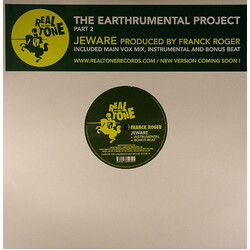 Franck Roger The Earthrumental Project Part 2 Vinyl 12" USED