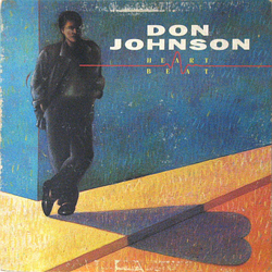 Don Johnson Heartbeat Vinyl LP USED