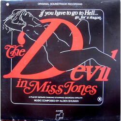 Alden Shuman The Devil In Miss Jones (Original Soundtrack Recording) Vinyl LP USED