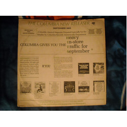 Various The Columbia New Releaser, September 1963 Vinyl LP USED