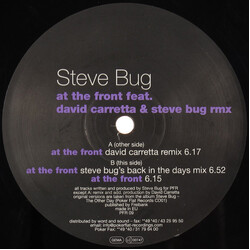 Steve Bug At The Front Vinyl 12" USED