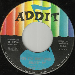 Marie Knight Hope You Won't Hold It Against Me / To Be Loved By You Vinyl 7" USED