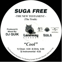 Suga Free Cool Vinyl 12" USED