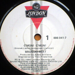 Bronski Beat C'Mon! C'Mon! Vinyl 7" USED