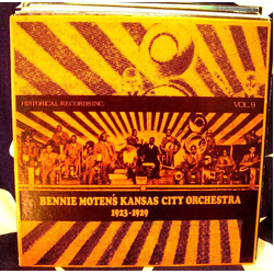 Bennie Moten's Kansas City Orchestra Bennie Moten's Kansas City Orchestra 1923-1929, Vol. 9 Vinyl LP USED