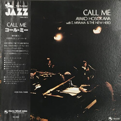 Ayako Hosokawa / Toshiyuki Miyama & The New Herd Call Me Vinyl LP USED