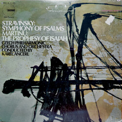 Igor Stravinsky / Bohuslav Martinů / Czech Philharmonic Chorus / The Czech Philharmonic Orchestra / Karel Ančerl Symphony Of Psalms / The Prophecy Of 