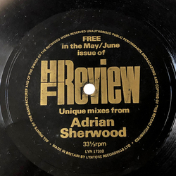 Adrian Sherwood Unique Mixes From Adrian Sherwood Flexi-disc USED