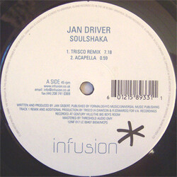 Jan Driver Soulshaka Vinyl 12" USED
