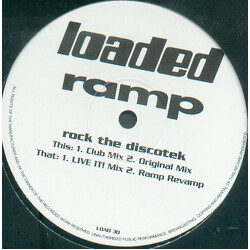 Ramp Rock The Discotek Vinyl 12" USED