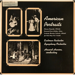 Eastman-Rochester Orchestra / Howard Hanson American Portraits Vinyl LP USED