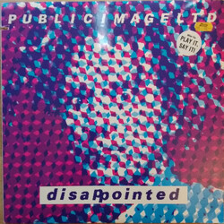 Public Image Limited Disappointed Vinyl 12" USED