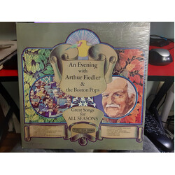 Arthur Fiedler / Boston Pops Orchestra An Evening With Arthur Fielder And The Boston Pops Vinyl LP USED