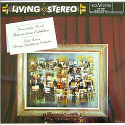 Modest Mussorgsky / Maurice Ravel / Fritz Reiner / Chicago Symphony Orchestra Pictures At An Exhibition Vinyl LP USED