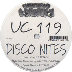 DJ Attack Disco Nites Vinyl 12" USED