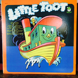 Peter Pan Players And Orchestra Little Toot Vinyl LP USED