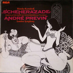 London Symphony Orchestra / André Previn / Nikolai Rimsky-Korsakov Scheherazade,  March And Flight Of The Bumblebee From "Tsar Saltan" Vinyl LP USED