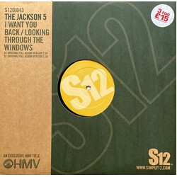 The Jackson 5 I Want You Back / Looking Through The Windows Vinyl 12" USED