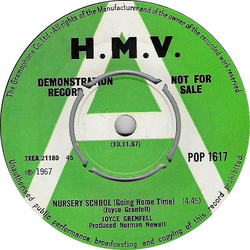 Joyce Grenfell Nursery School (Going Home Time) Vinyl 7" USED