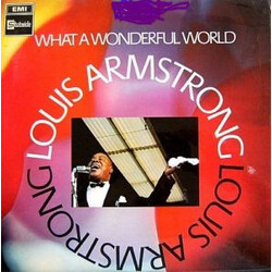 Louis Armstrong What A Wonderful World Vinyl LP USED