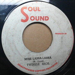 Twinkle Brothers Miss Labba-Labba / Best Is Yet To Come Vinyl 7" USED