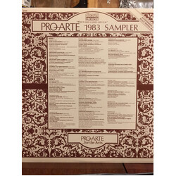 Various Pro Arte 1983 Sampler Vinyl LP USED