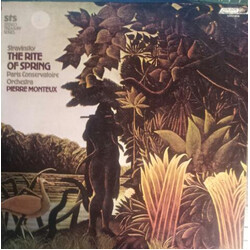 Igor Stravinsky / Pierre Monteux / Orchestre De La Société Des Concerts Du Conservatoire The Rite Of Spring Vinyl LP USED