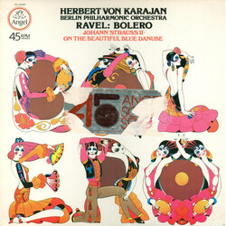 Maurice Ravel / Johann Strauss Jr. / Herbert Von Karajan / Berliner Philharmoniker Bolero / On The Beautiful Blue Danube Vinyl 12" USED