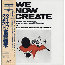 Masahiko Togashi Quartet We Now Create: Music For Strings, Winds And Percussions Vinyl LP USED