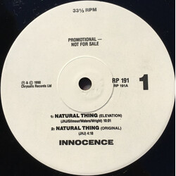 Innocence / Hi Tek 3 / Ya Kid K / Natalie Cole Natural Thing / Spin That Wheel / Wild Women Do Vinyl 12" USED