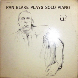Ran Blake Plays Solo Piano Vinyl LP USED