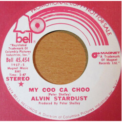 Alvin Stardust My Coo Ca Choo Vinyl 7" USED