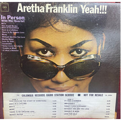 Aretha Franklin Yeah!!! Vinyl LP USED