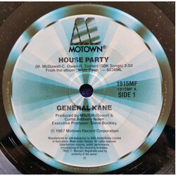General Kane House Party Vinyl 7" USED
