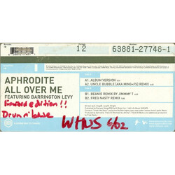 Aphrodite All Over Me Vinyl 12" USED