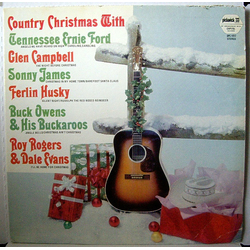 Various Country Christmas Vinyl LP USED