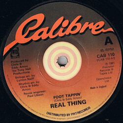 The Real Thing Foot Tappin' USED VINYL 7INCH 45 RPM SINGLE