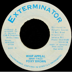 Foxy Brown (2) Whip Appeal Vinyl 7" USED