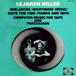 Lejaren Hiller Avalanche / Nightmare Music / Suite For Two Pianos And Tape / Computer Music For Tape And Percussion Vinyl LP USED