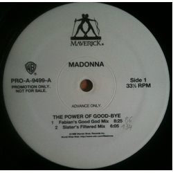 Madonna The Power Of Good-Bye Vinyl 12" USED