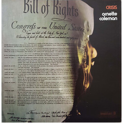 Ornette Coleman Crisis Vinyl LP USED