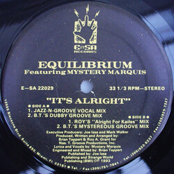 Equilibrium (3) / Mystery Marquis It's Alright Vinyl 12" USED