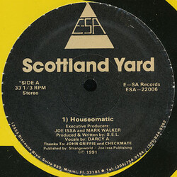 Scottland Yard Houseomatic Vinyl 12" USED