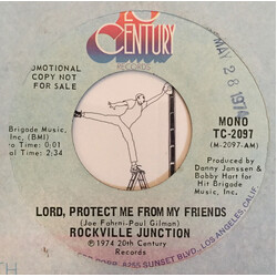 Rockville Junction Lord, Protect Me From My Friends Vinyl 7" USED