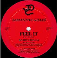 Samantha Gilles Feel It Vinyl 12" USED