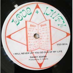 Danny Adams (2) / Jah Woosh I Will Never Let You Go Our Of My Life / Dreadlocks Affair Vinyl 12" USED