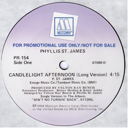 Phyllis St. James Candlelight Afternoon Vinyl 12" USED